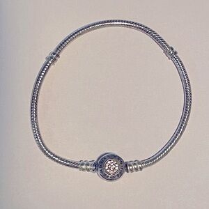 Pandora Two Tone Signature Bracelet
